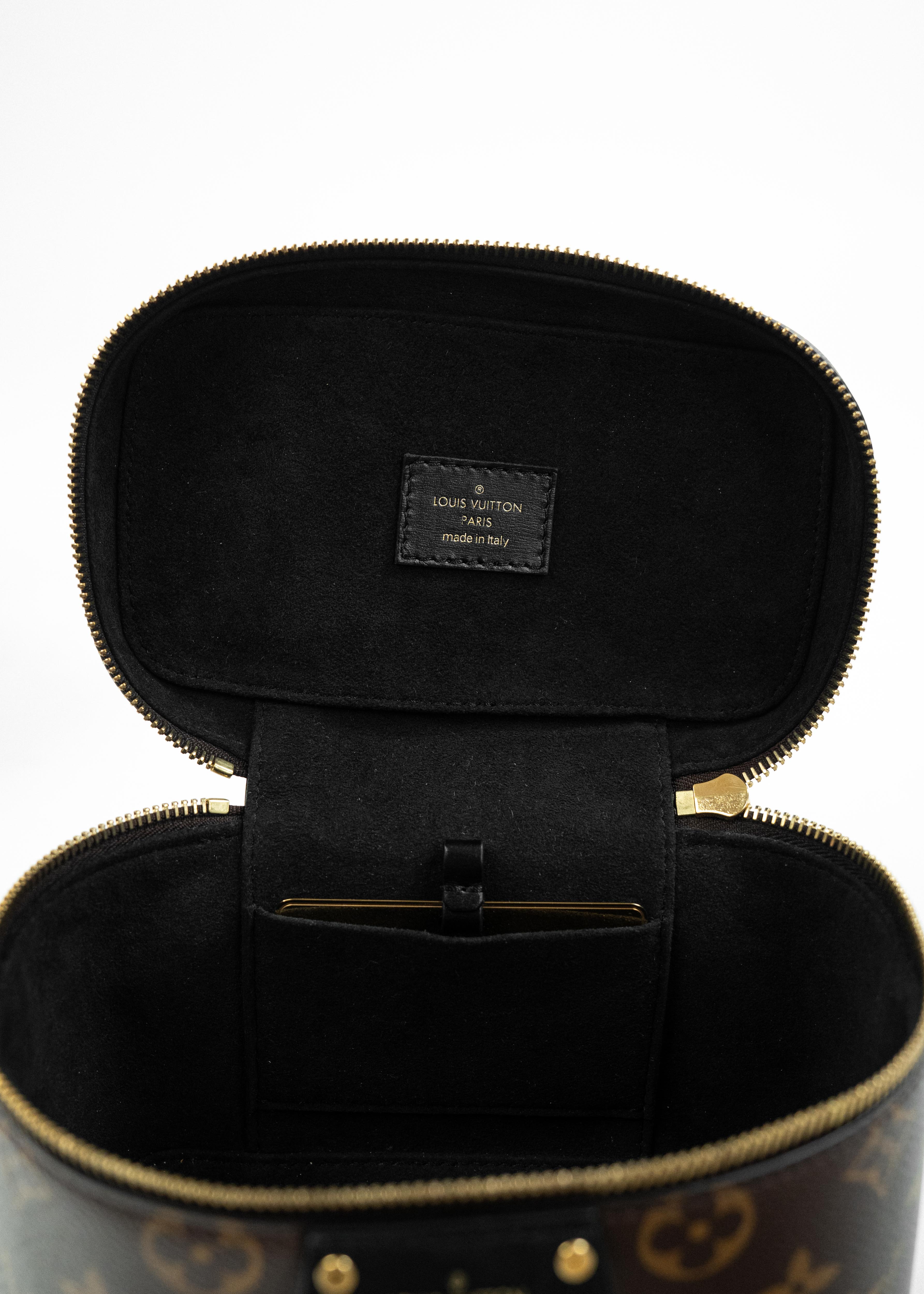 Borsa Louis Vuitton Vanity PM - Monogram Canvas - Marrone con Dettagli Oro