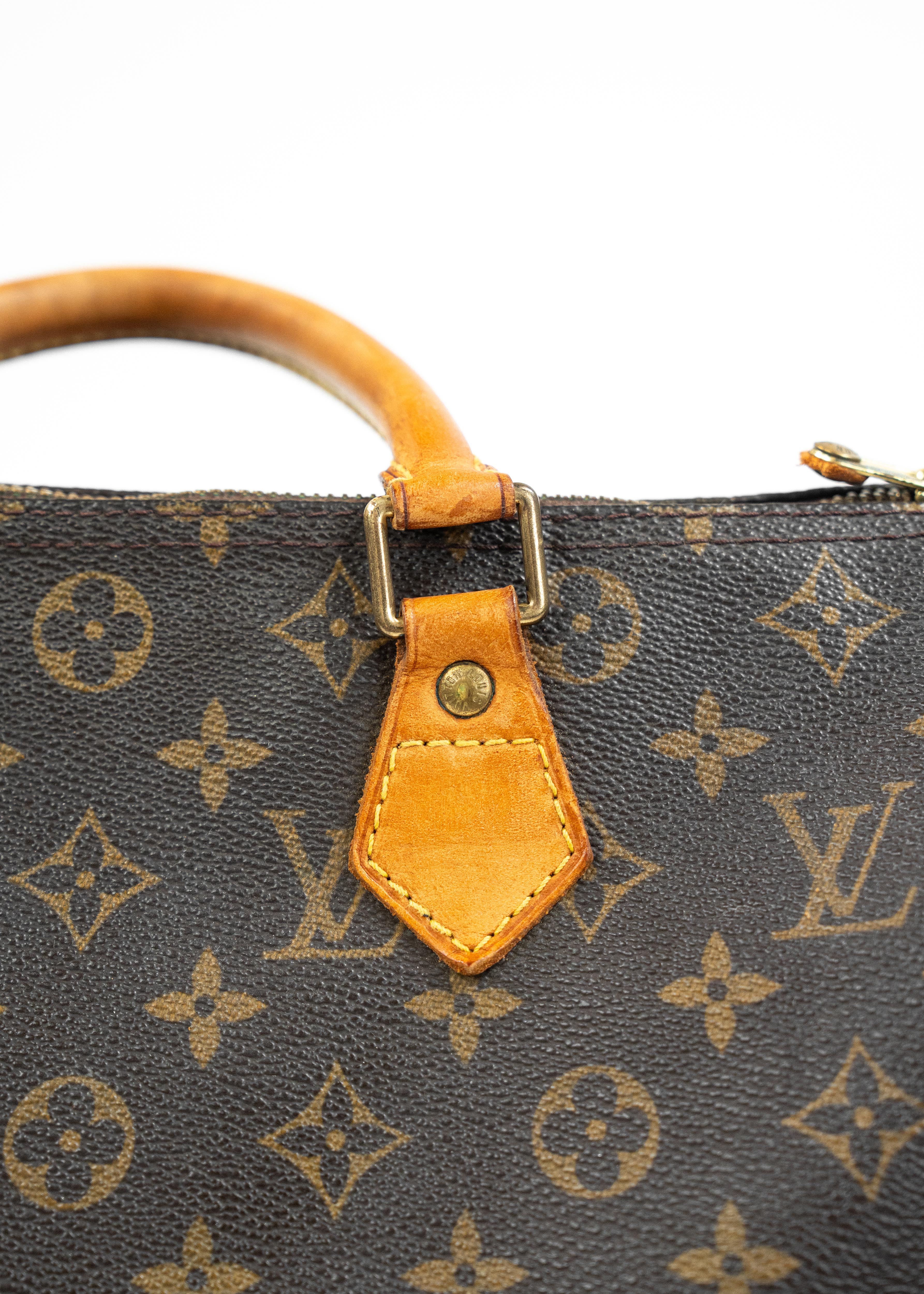 Borsa Louis Vuitton Speedy 30 - Monogram Canvas con Dettagli in Pelle Naturale