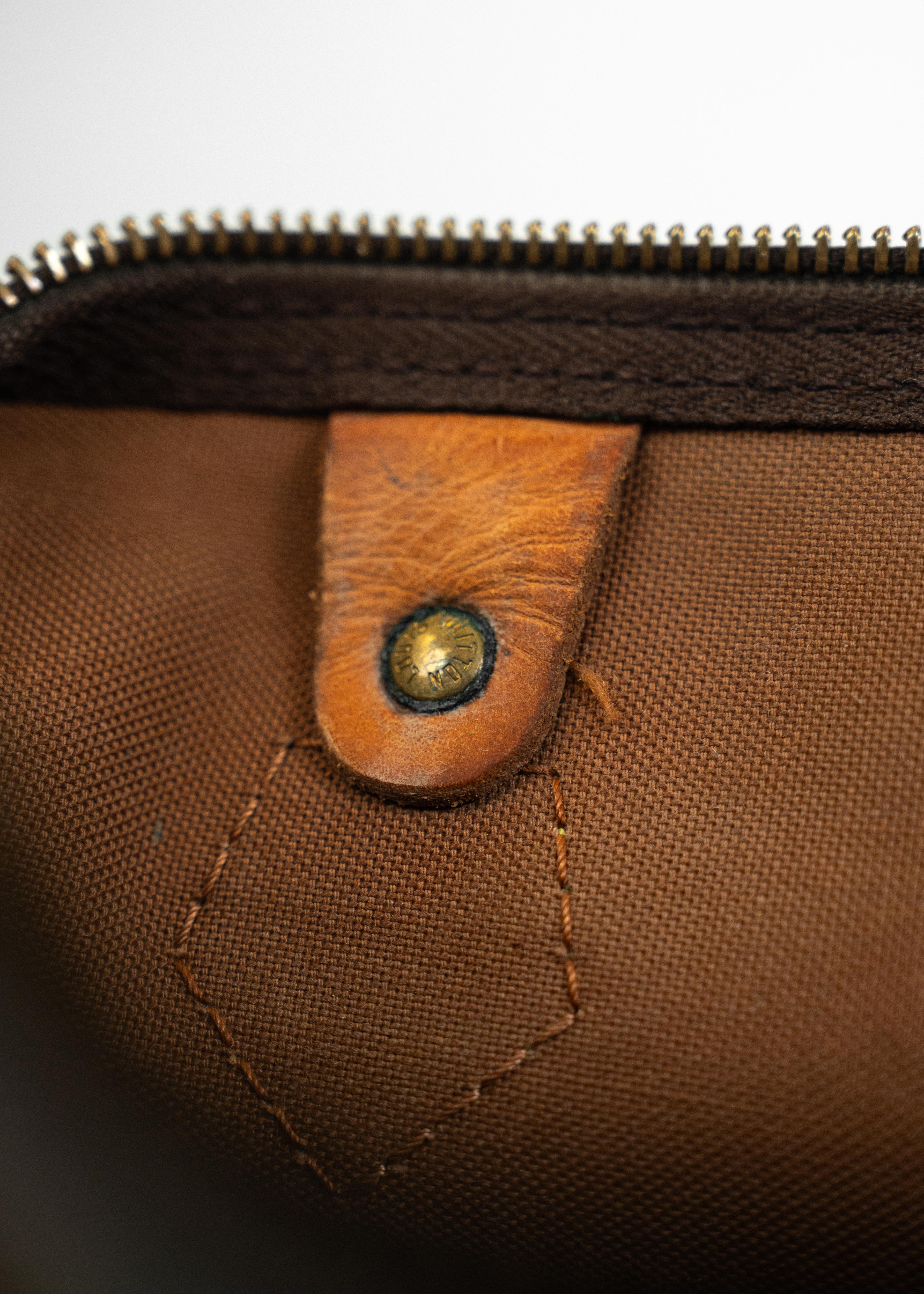 Borsa Louis Vuitton Speedy 30 - Monogram Canvas con Dettagli in Pelle Naturale