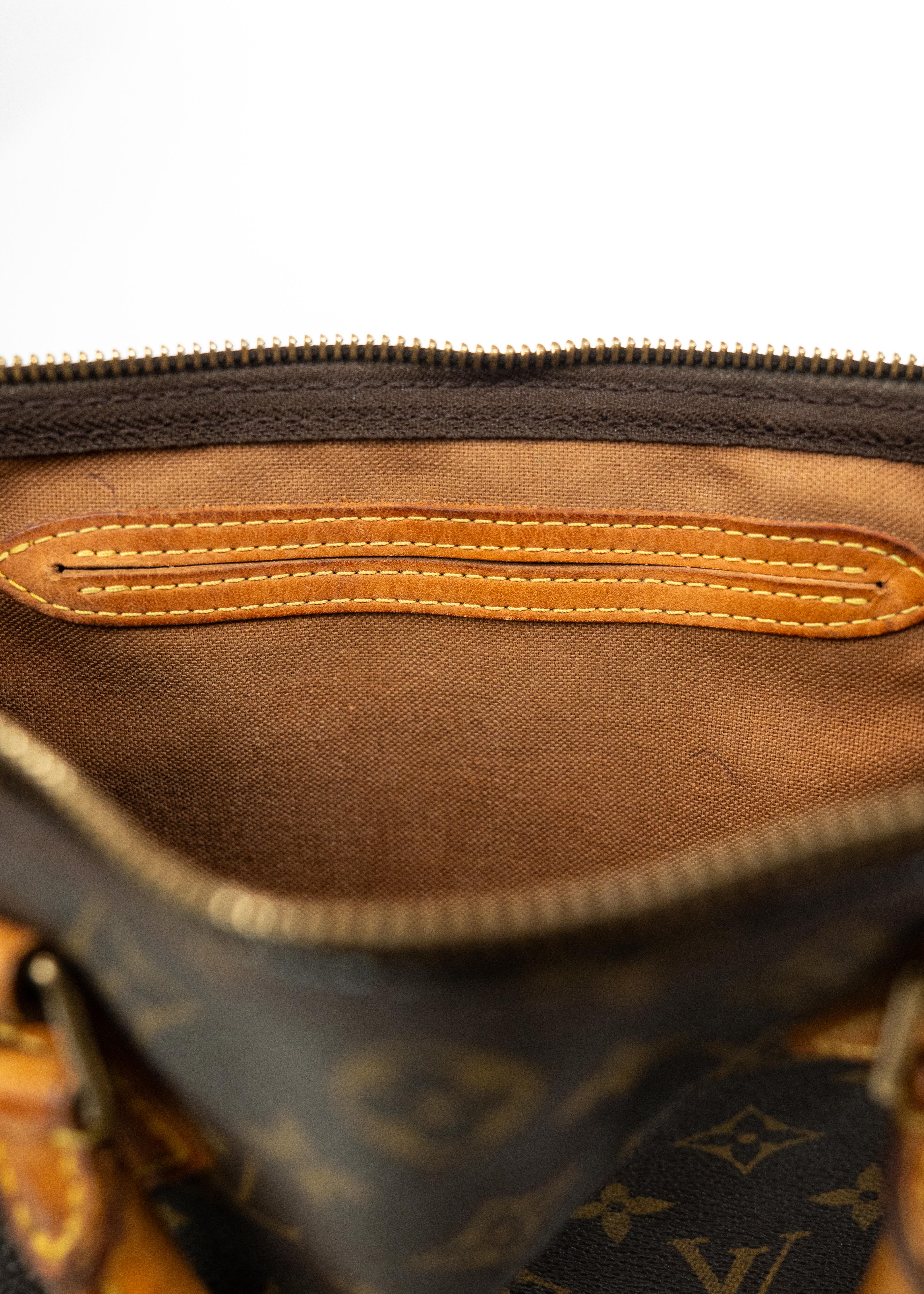 Borsa Louis Vuitton Speedy 30 - Monogram Canvas con Dettagli in Pelle Naturale