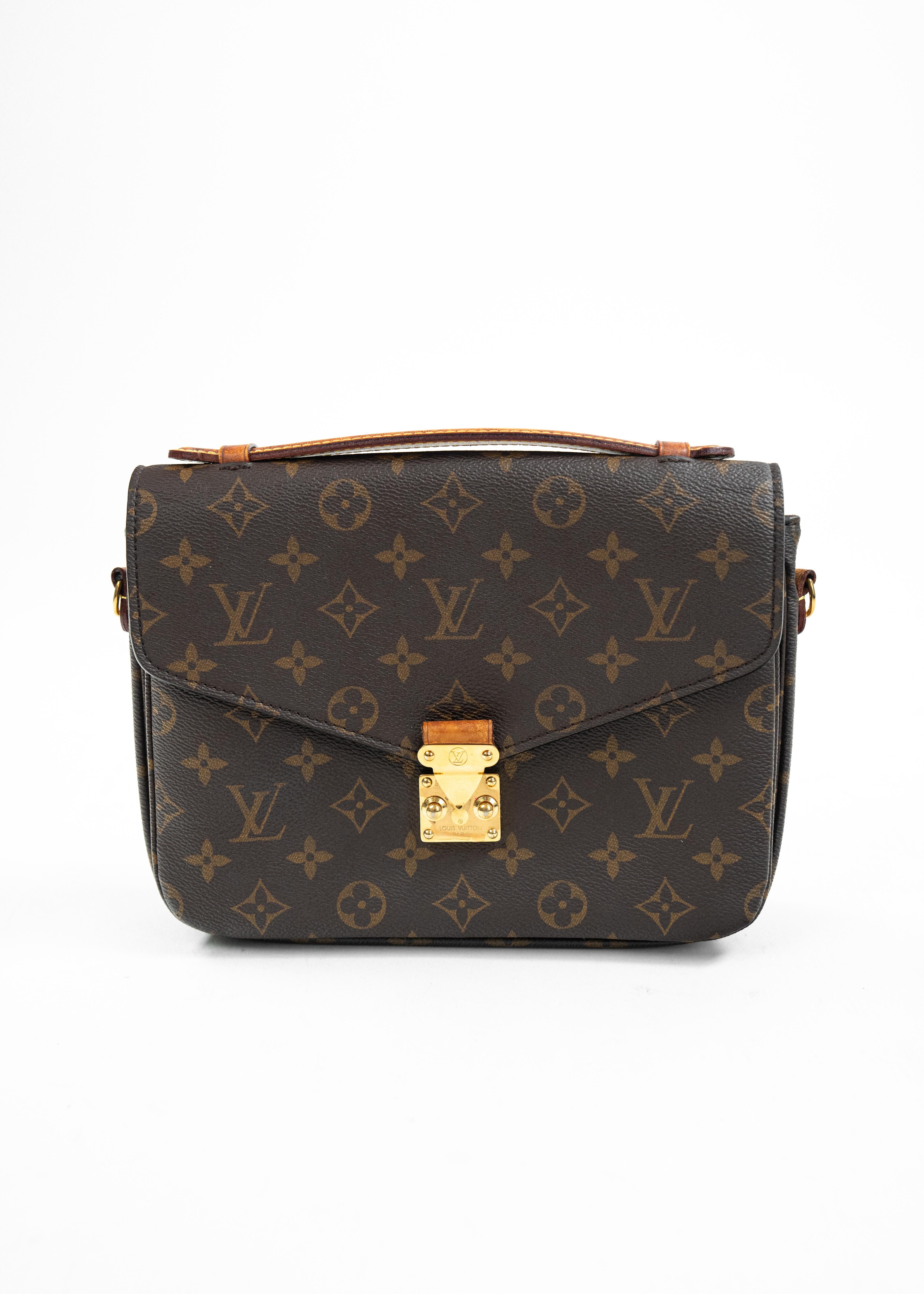 Borsa Louis Vuitton Pochette Métis - Monogram Canvas con Fibbia Dorata