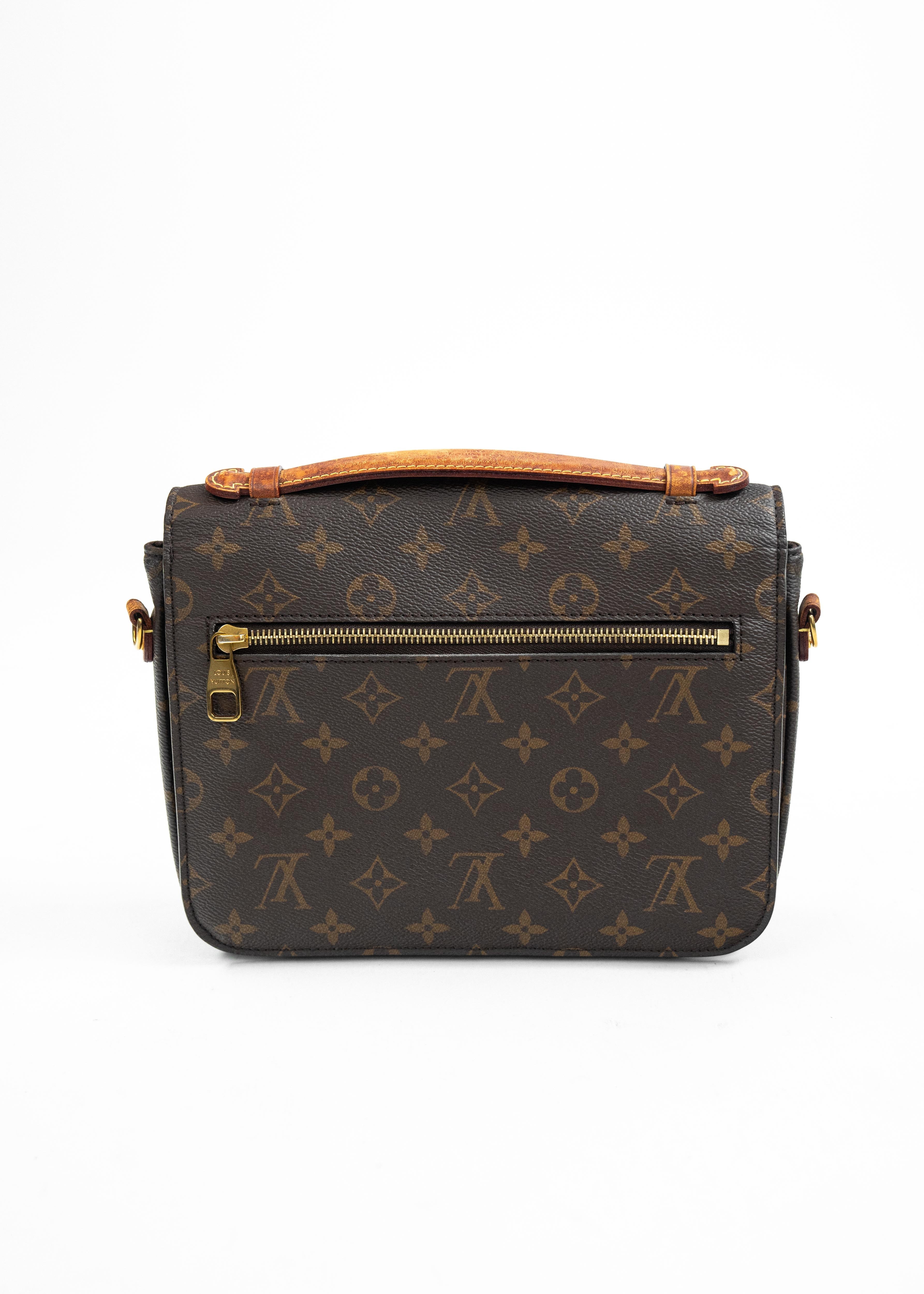 Borsa Louis Vuitton Pochette Métis - Monogram Canvas con Fibbia Dorata