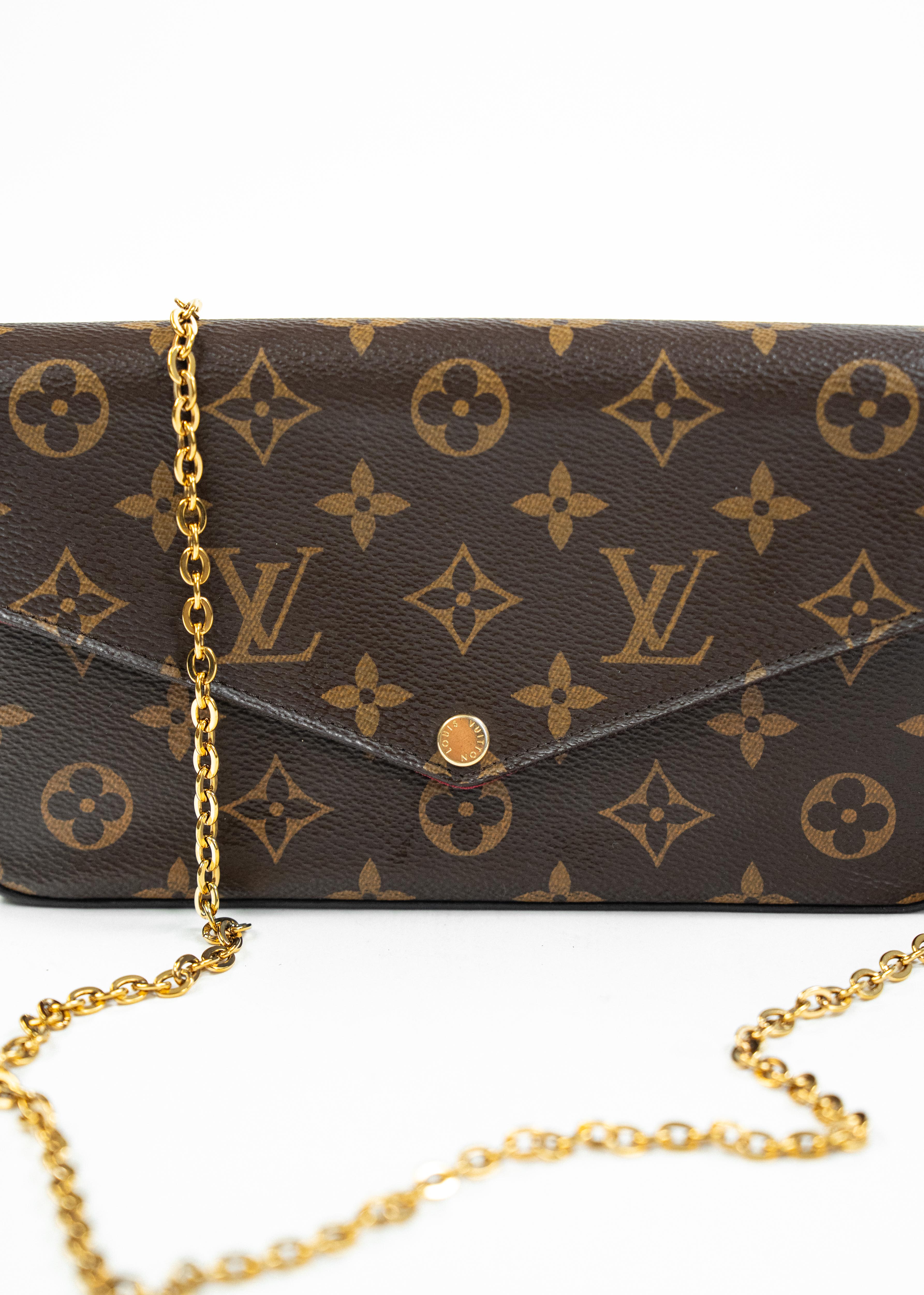 Borsa Louis Vuitton Pochette Métis - Monogram Canvas con Catena Dorata