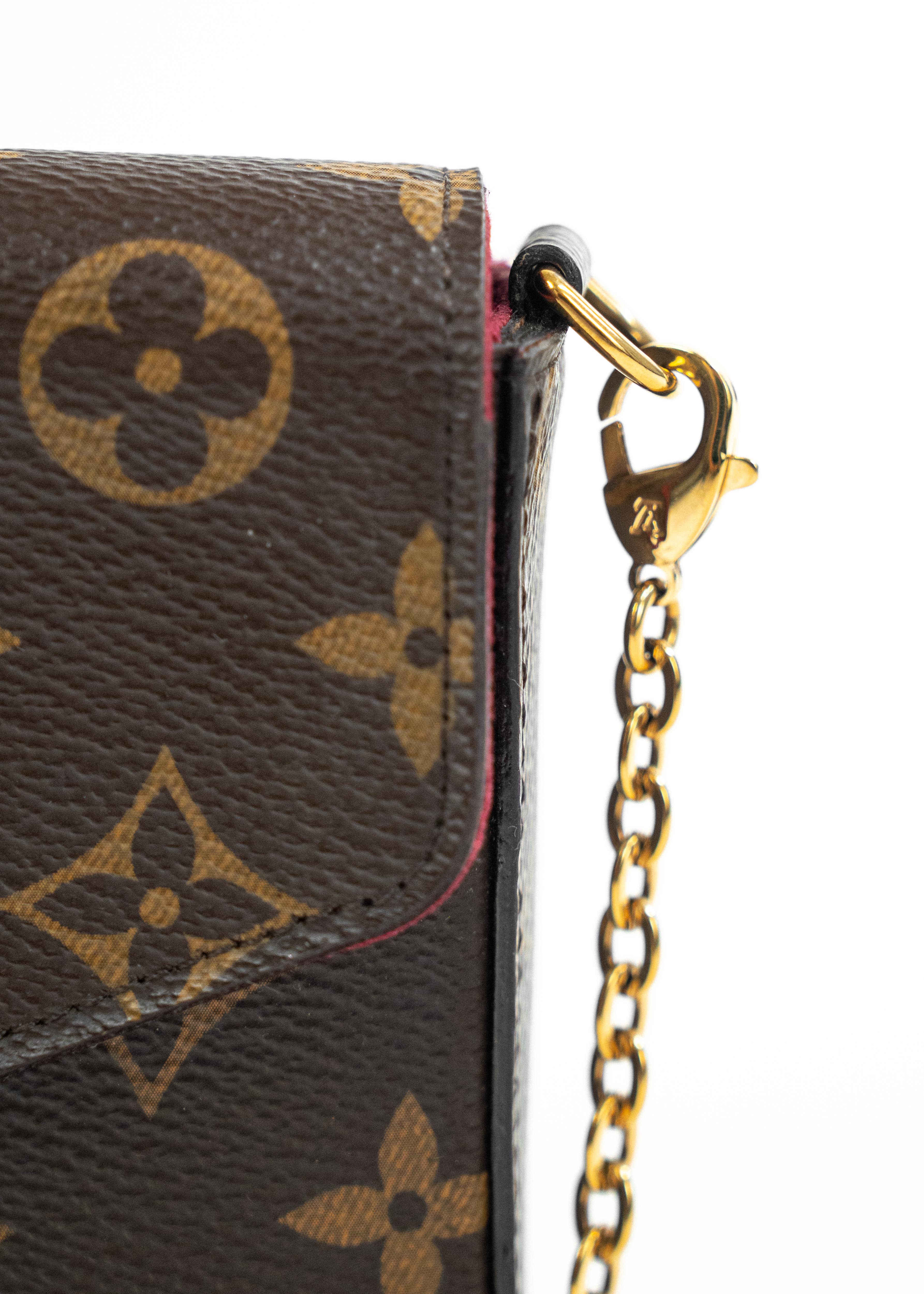 Borsa Louis Vuitton Pochette Métis - Monogram Canvas con Catena Dorata