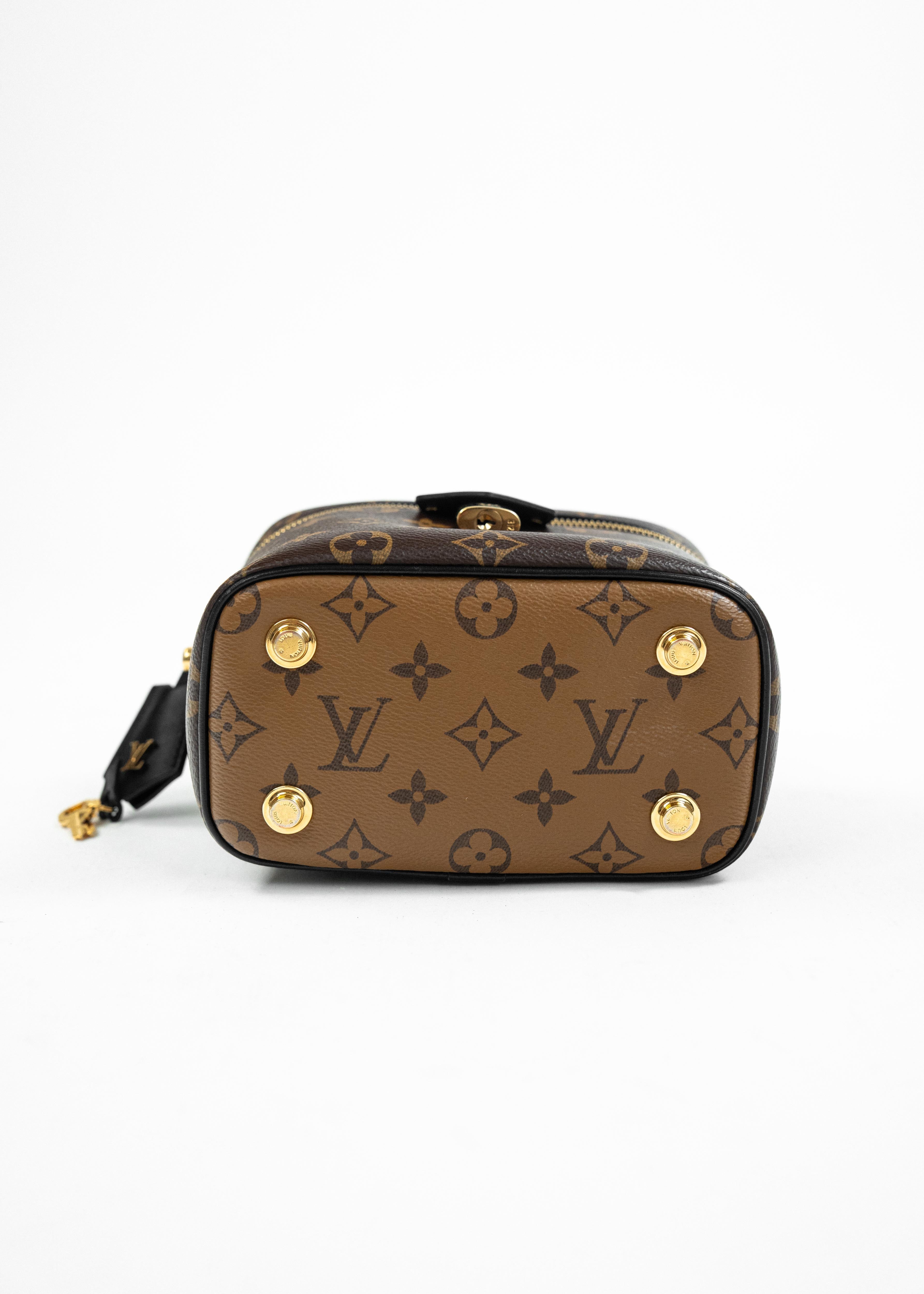 Borsa Louis Vuitton Vanity PM - Monogram Canvas - Marrone con Dettagli Oro