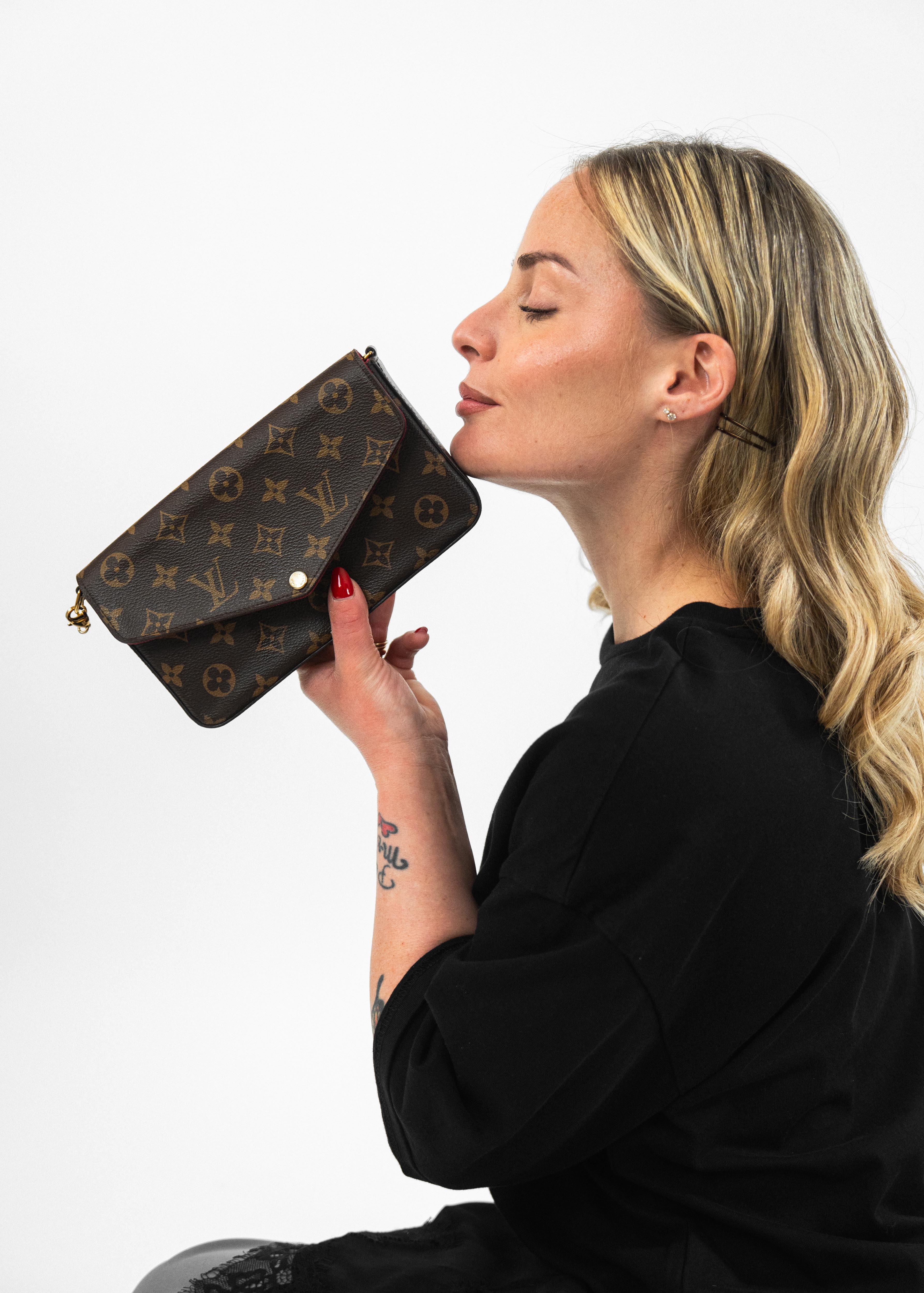 Borsa Louis Vuitton Pochette Métis - Monogram Canvas con Catena Dorata